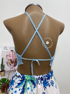 TOP FRENTE ÚNICA EM TRICOT - comprar online