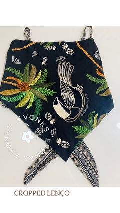 BLUSA LENÇO DUPLA FACE
