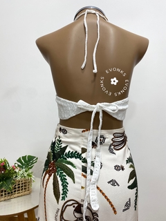 CROPPED CROCHÊ BIANCA - loja online