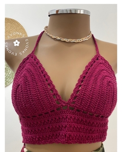 CROPPED CROCHÊ BELI na internet