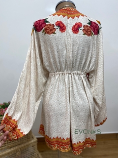 VESTIDO FLORESCER INSP. FARM - EVONKS OFICIAL 