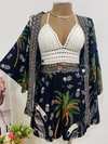 CONJUNTO INSP. FARM KiMONO E SHORT VISCOSE