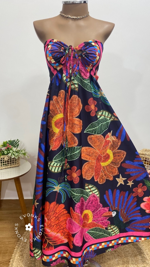 VESTIDO CELEBRAR INSP. FARM