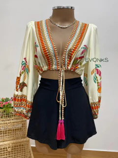 CROPPED POMPOM - comprar online