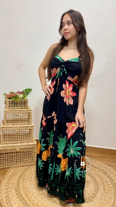 VESTIDO MIDI INSP. FARM na internet