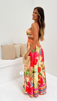 VESTIDO LONGO ESTAMPADO INS. FARM