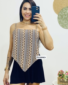 BLUSA LENÇO DUPLA FACE - comprar online