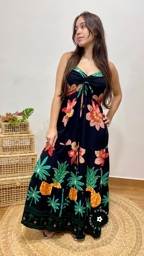 VESTIDO MIDI INSP. FARM - comprar online