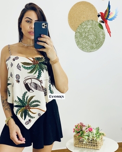 BLUSA LENÇO DUPLA FACE - comprar online