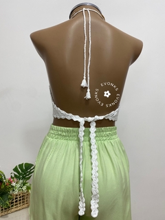CROPPED CROCHÊ PÉROLA - comprar online