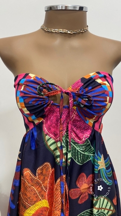 VESTIDO CELEBRAR INSP. FARM - EVONKS OFICIAL 