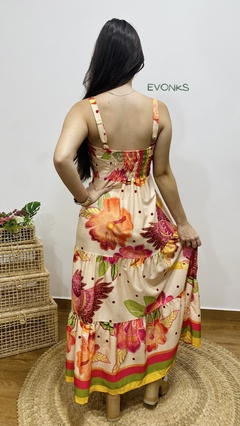 Imagem do VESTIDO ESTAMPADO MIDI INSP. FARM