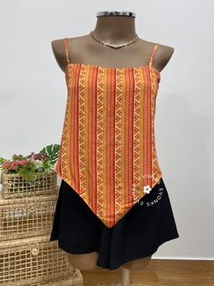 BLUSA LENÇO DUPLA FACE QUATRO ESTAÇÕES na internet
