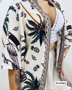 KIMONO PARAÍSO TROPICAL - EVONKS OFICIAL 