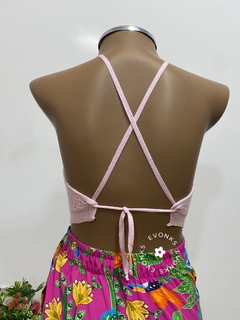 TOP FRENTE ÚNICA EM TRICOT - comprar online