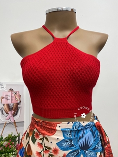 TOP FRENTE ÚNICA EM TRICOT - EVONKS OFICIAL 