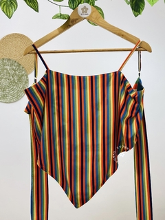 BLUSA LENÇO DUPLA FACE - loja online