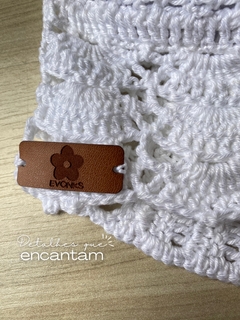 CROPPED CROCHÊ BIANCA - comprar online