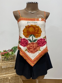 BLUSA LENÇO DUPLA FACE QUATRO ESTAÇÕES - comprar online
