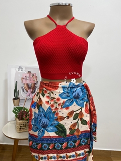 TOP FRENTE ÚNICA EM TRICOT na internet