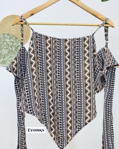 BLUSA LENÇO DUPLA FACE - loja online
