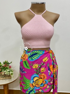 TOP FRENTE ÚNICA EM TRICOT - loja online