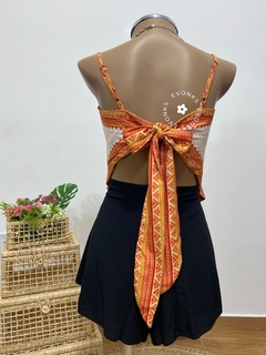BLUSA LENÇO DUPLA FACE QUATRO ESTAÇÕES - loja online
