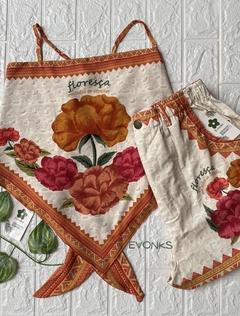 BLUSA LENÇO DUPLA FACE QUATRO ESTAÇÕES - comprar online