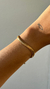 Pulseira Malha Snake M Folheado na internet