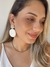 Brinco Flor com Palha