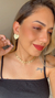 Colar Choker Corações Texturizado Folheado a Ouro - Graviola Acessórios
