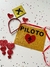 Kit Piloto 02 Tiara arco e Plaquinha Fantasia - comprar online