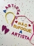 Kit Não Sufoque a Artista Tiara arco e Plaquinha Fantasia - Graviola Acessórios