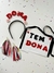 Kit Tem Dona (Tiara Arco e Plaquinha ) Fantasia na internet
