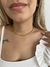 Colar Choker Camile Folheado a Ouro - Graviola Acessórios