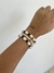 Pulseiras Kit com 3 Mix de Pérolas Bijuteria na internet