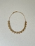 Imagem do Colar Choker Corações Texturizado Folheado a Ouro