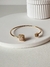 Bracelete Aro com Quadrado Cravejado Zircônia Bijuteria na internet