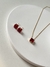 Conjunto Colar e Brinco Quadrado Mayla Folheado a Ouro - Graviola Acessórios