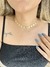 Colar Choker Corações Texturizado Folheado a Ouro na internet