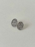 Brinco Oval Strass Bijuteria - loja online