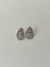 Imagem do Brinco Gota de Strass Bijuteria