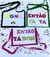 Kit Trio Plaquinhas Então tá Bom Mona - Fantasia - Graviola Acessórios