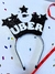 Kit Uber Ocupado (Tiara arco e Plaquinha) Fantasia - Graviola Acessórios