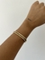 Bracelete Corrente com Brilho Aço Inox na internet