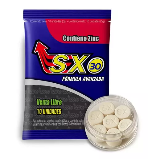 Potencializador Sexual Masculino Sex30 X10U