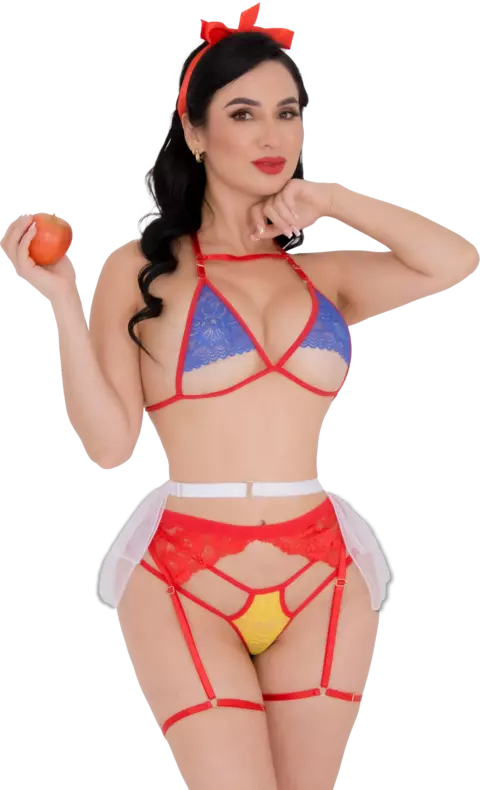 Disfraz Sexy Blanca Nieves Talla Única