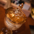 Vela Aromática Lima e Flor de Laranjeira em Vidro Dourado - comprar online