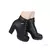 Bota Coturno Cano Curto Moleca Salto Bloco Tratorada - Wordshoes.net