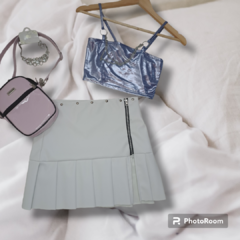 pollera juli tachas con cierre